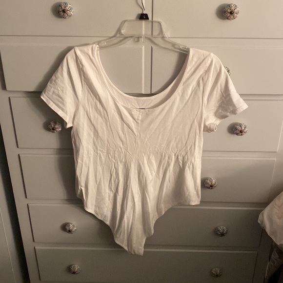 Charlotte Russe white body suit, size XL - Picture 2 of 2